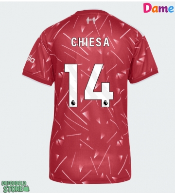 Liverpool Federico Chiesa #14 Replika Hjemmebanetrøje Dame 2026-27 Kortærmet